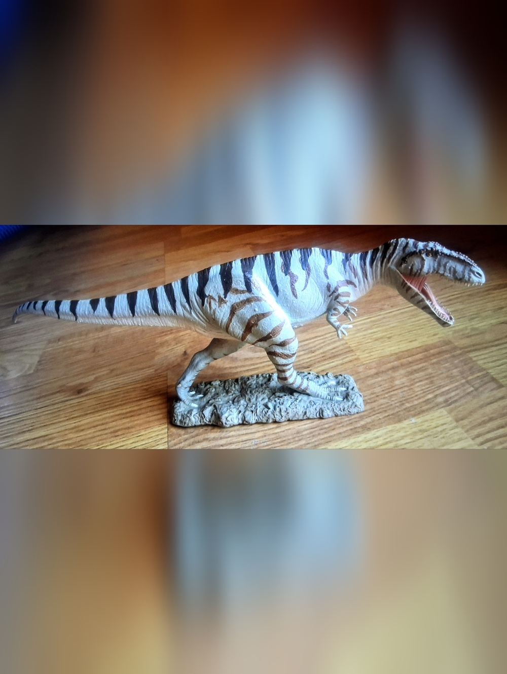 Safari Large Toy Dinosaur On Life Like Stand